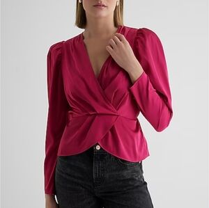 Express Elegant Women's Pink Top